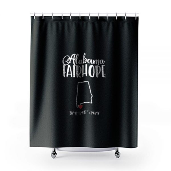 Fairhope Alabama Shower Curtains