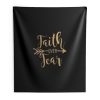 Faith Over Fear Indoor Wall Tapestry