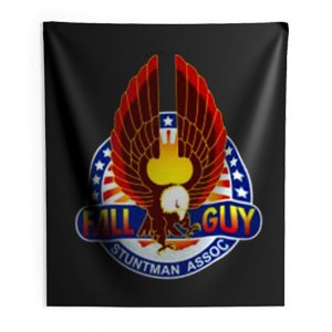 Fall Guy insignia Retro Stuntman Indoor Wall Tapestry