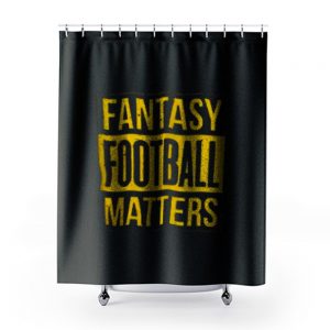 Fantasy Football Matters Shower Curtains
