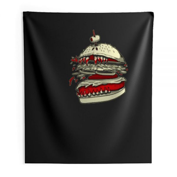 Fast Food Evils Indoor Wall Tapestry