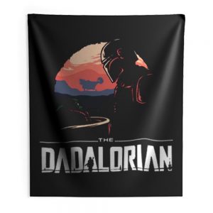Father Star Wars Mandalorian Indoor Wall Tapestry