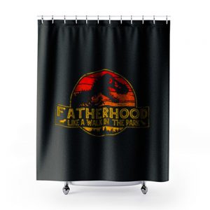 Fatherhood Jurassic Park Shower Curtains