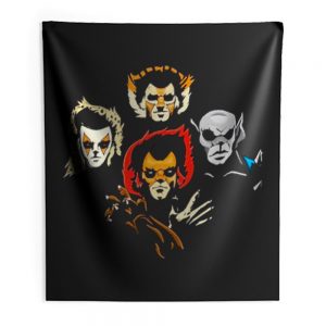 Feline Rhapsody Queen Band Parody Indoor Wall Tapestry