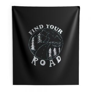 Find Your Road Indoor Wall Tapestry
