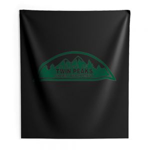 Fire Walk With Me Dale Cooper Laura Palmer Indoor Wall Tapestry