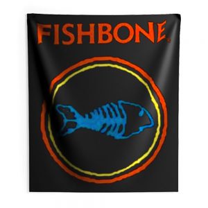 Fishbone Logo Classic Indoor Wall Tapestry