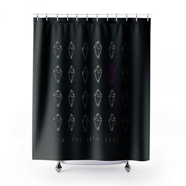 Fizzgig Dark Crystal Shard Shower Curtains