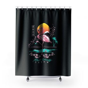 Flamingo Japan Shower Curtains