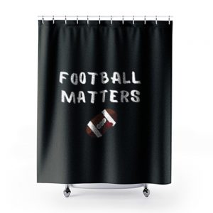 Football Matters Shower Curtains