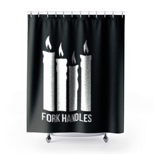 Fork Handles The Two Ronnies Four Candles Shower Curtains