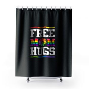 Free Mom Hugs Shower Curtains