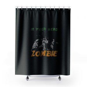 From The Cranbarries Song Zombie Shower Curtains