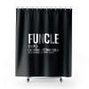 Funcle Definition 1 Shower Curtains