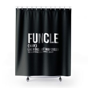 Funcle Definition 1 Shower Curtains