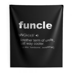Funcle Definition Indoor Wall Tapestry