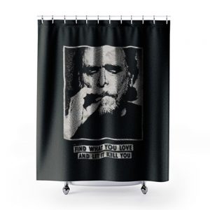 Funny Bukowski Quote Shower Curtains