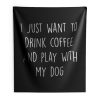 Funny Coffee og Lover Gift Ideas For Her Coffee Indoor Wall Tapestry
