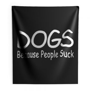 Funny Dog Indoor Wall Tapestry