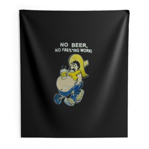 Funny Drinking Indoor Wall Tapestry