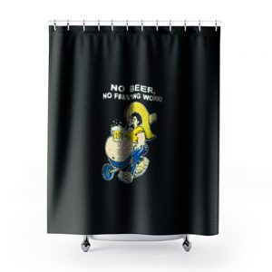 Funny Drinking Shower Curtains