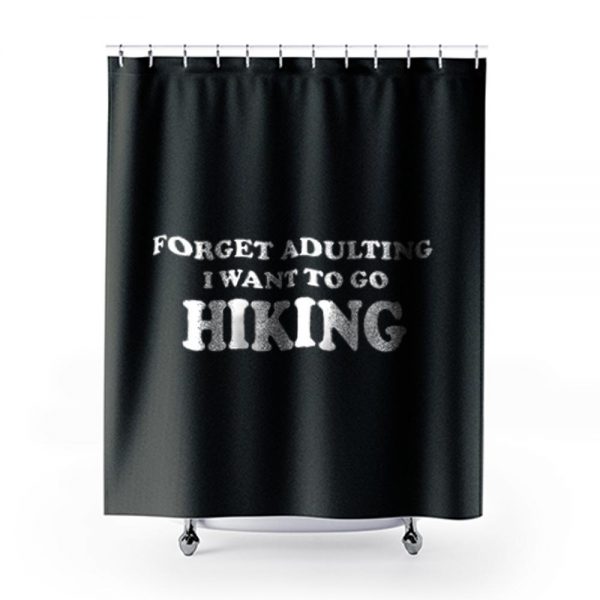 Funny Hiking Shower Curtains