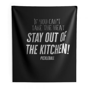 Funny Pickleball Indoor Wall Tapestry