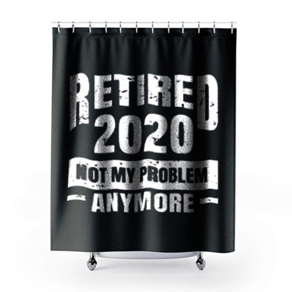 Funny Retirement Shower Curtains