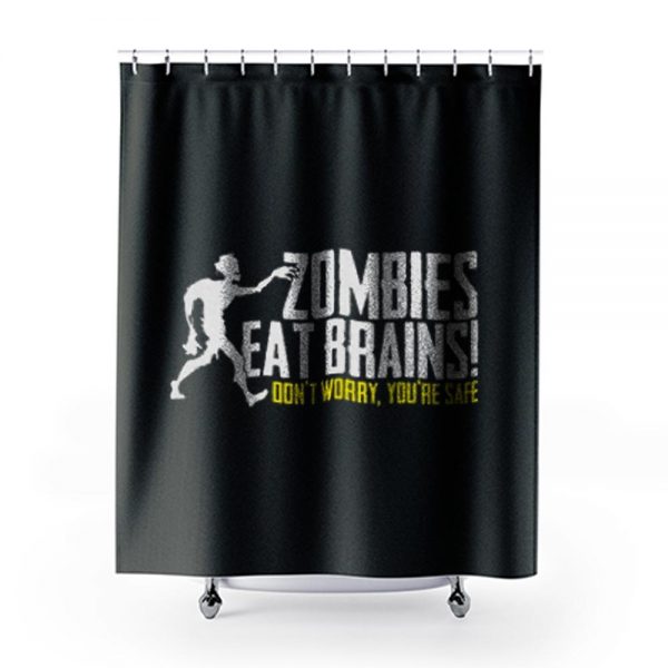 Funny Zombie Shower Curtains