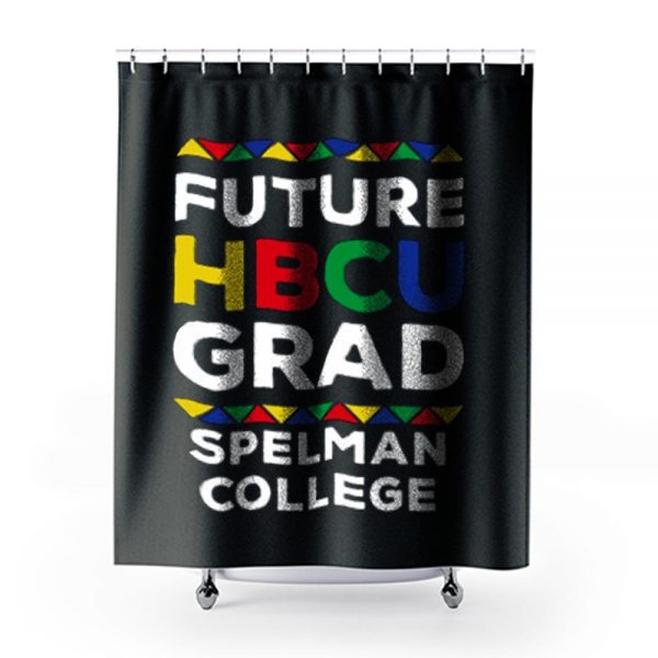 Future Hbcu Grad Spelman College Shower Curtains