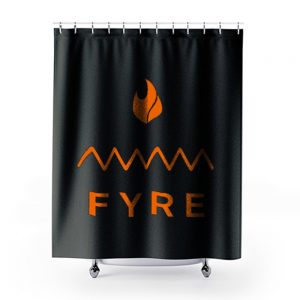 Fyre Festival Shower Curtains