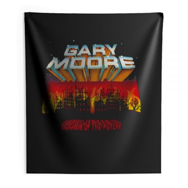GARY MOORE VICTIMS OF THE FUTURE Indoor Wall Tapestry