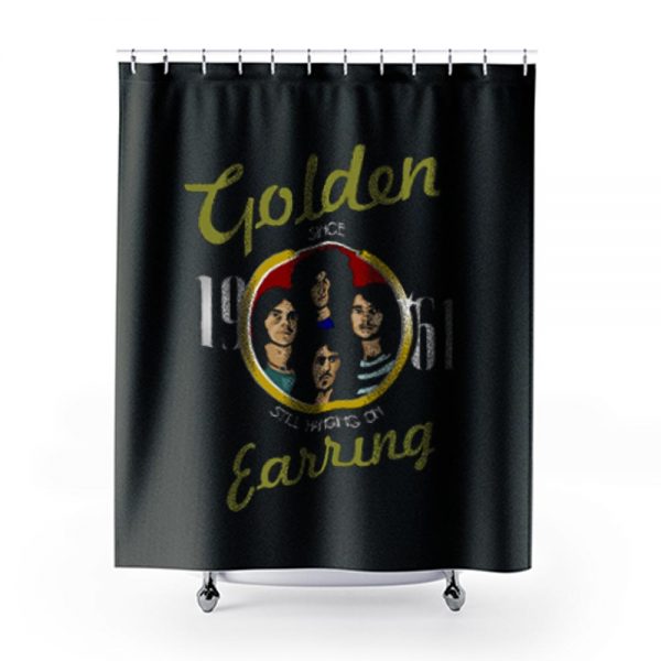 GOLDEN EARRING STILL HANGING ON HARD ROCK PSYCHEDELIC ROCK Shower Curtains