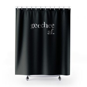 Gaf Geechee Af Shower Curtains