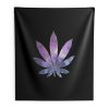 Galaxy Marijuana Leaf Indoor Wall Tapestry