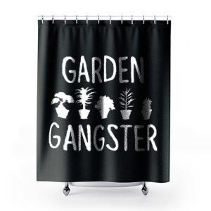 Garden Gangster Shower Curtains