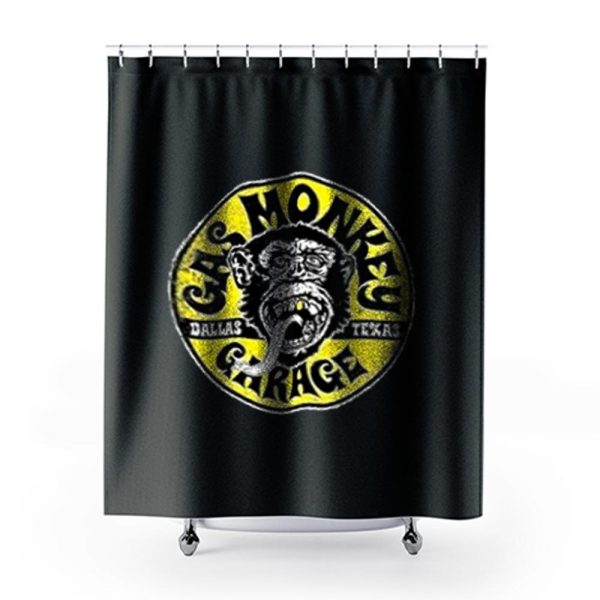 Gas Monkey Shower Curtains