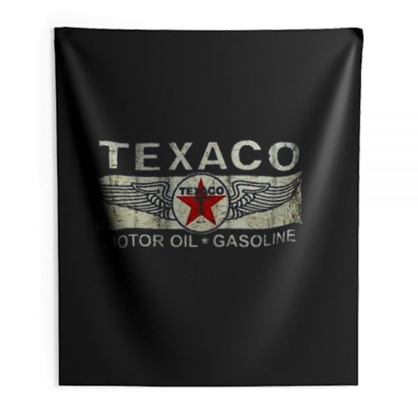 Gasoline Texaco Indoor Wall Tapestry