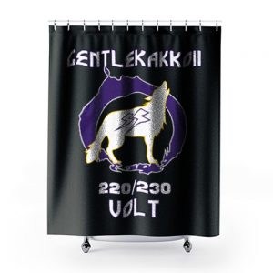 GentleRockYeah Shower Curtains