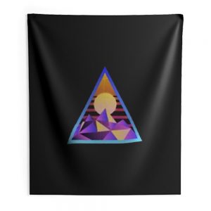 Geometric Abstract Indoor Wall Tapestry