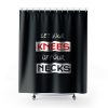 Get Your Knees Off Our Necks Shower Curtains