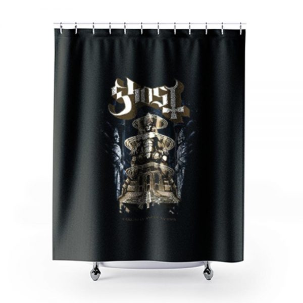 Ghost Ceremony Shower Curtains