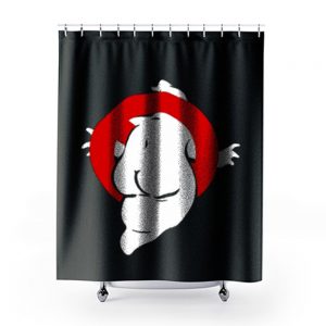 Ghostbuttsters The backside of the Ghostbusters Humorous Shower Curtains