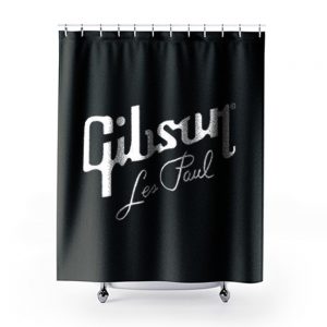 Gibson Les Paul Shower Curtains