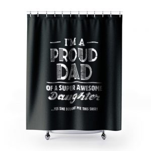 Gift For Dad Shower Curtains