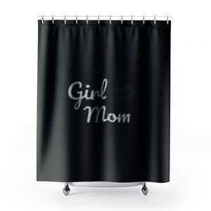 Girl Mom Shower Curtains