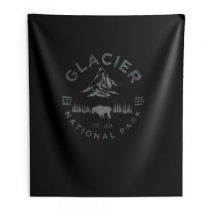 Glacier National Park Indoor Wall Tapestry