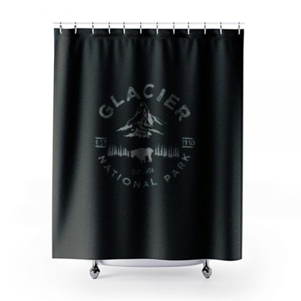 Glacier National Park Shower Curtains