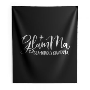 Glamma Glamorous Grandma Indoor Wall Tapestry