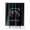 Glock Perfection Logo Shower Curtains